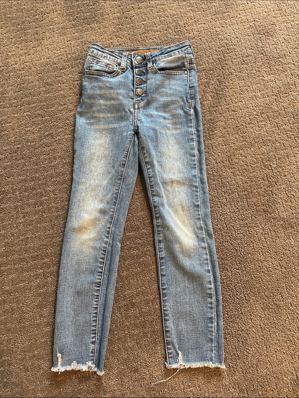Joe's Jeans Light Blue Kids Slim Button-Fly Jeans